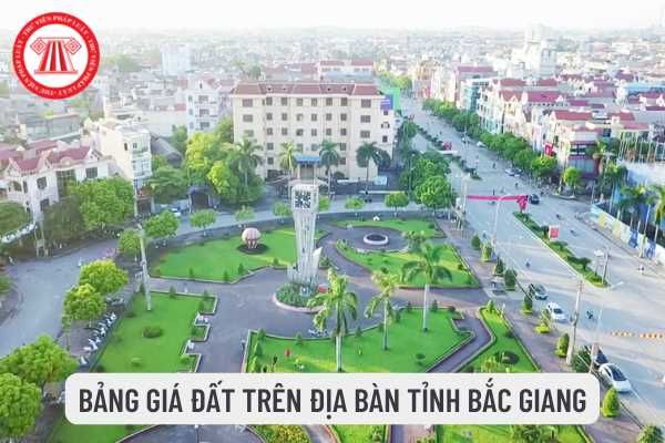 BẢNG GIÁ ĐẤT